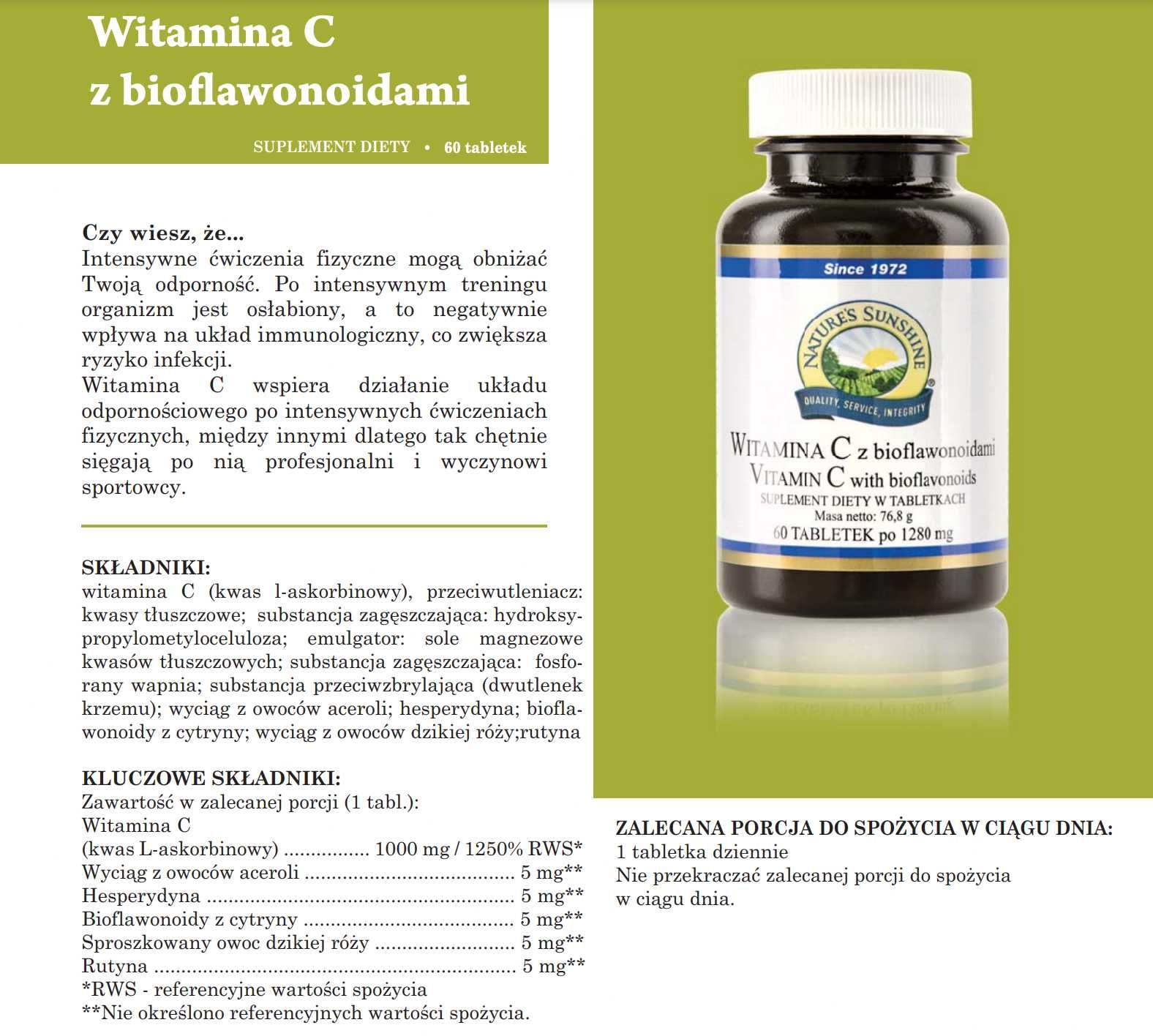 Collagen & Witamina C od Nature's Sunshine