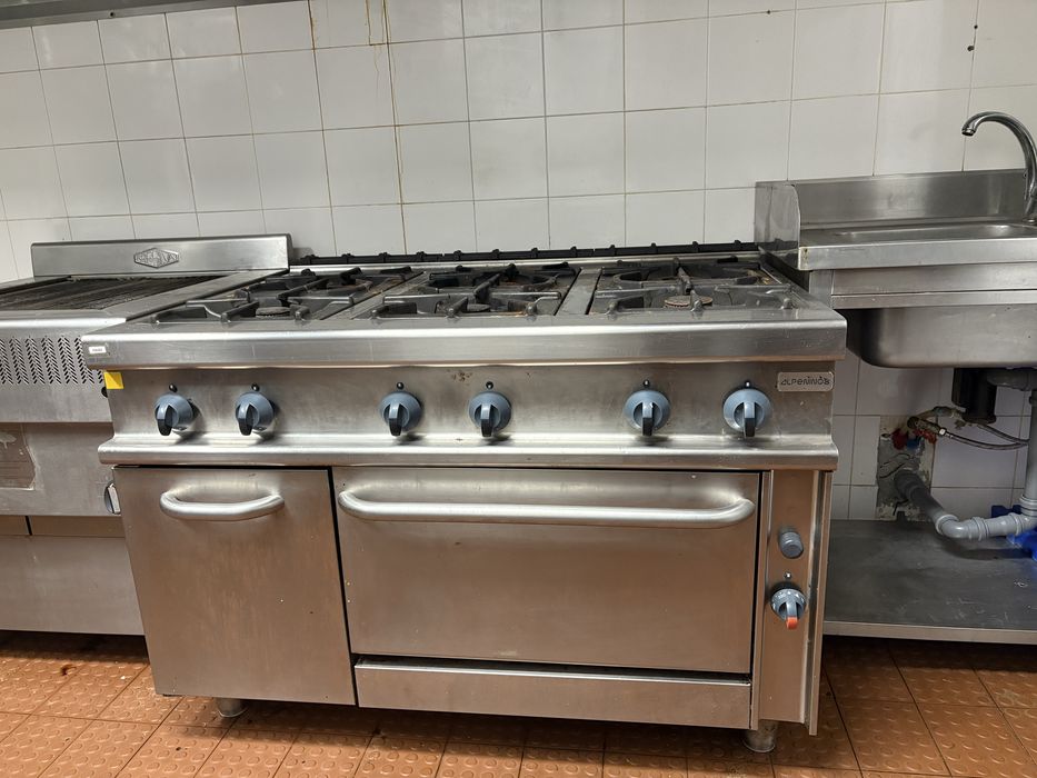 Fogão industrial restaurante