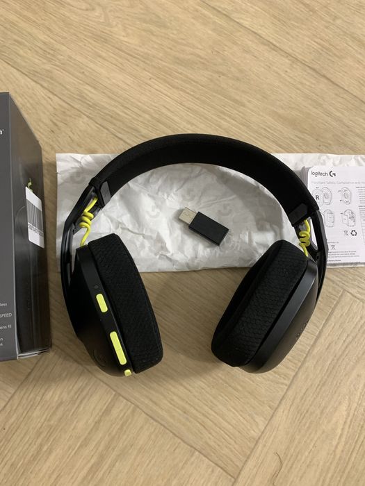 Logitech g435 Lightspeed wireless наушники