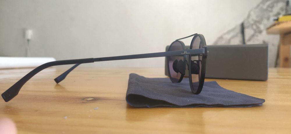 Óculo de sol JULIUS com anti-reflexo interno e cx correspondente Novo