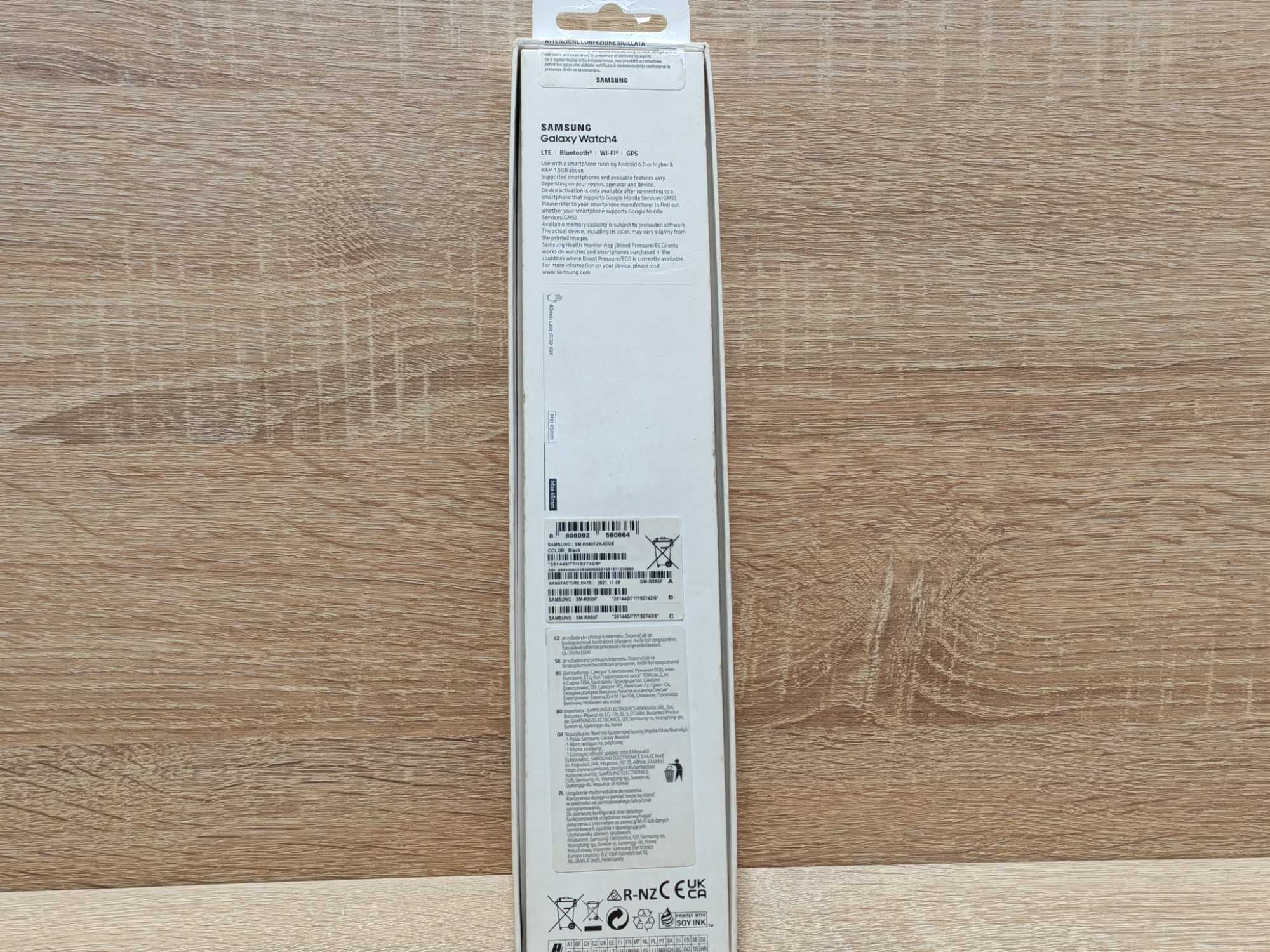Smartwatch Samsung Galaxy Watch 4 (R865) czarny