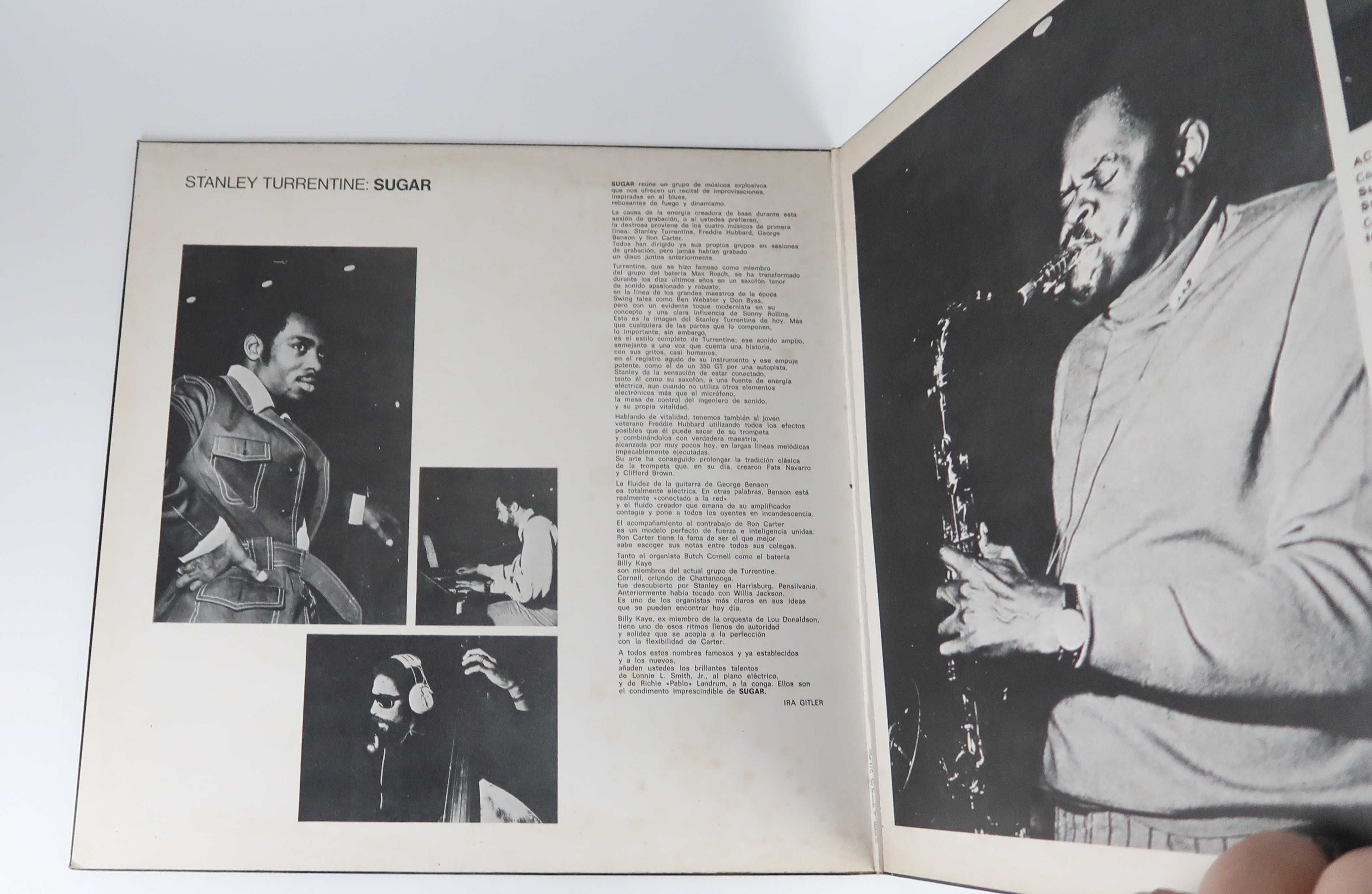 Disco Vinil LP Stanley Turrentine ‎– Sugar