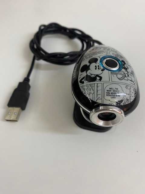 Webcams Logitech e Mickey Mouse