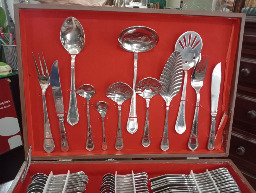 Faqueiro inox 180 peças