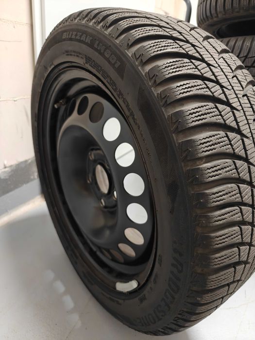 Koła samochodowe R17'' Opel Insignia z oponami zimowymi Bridgestone