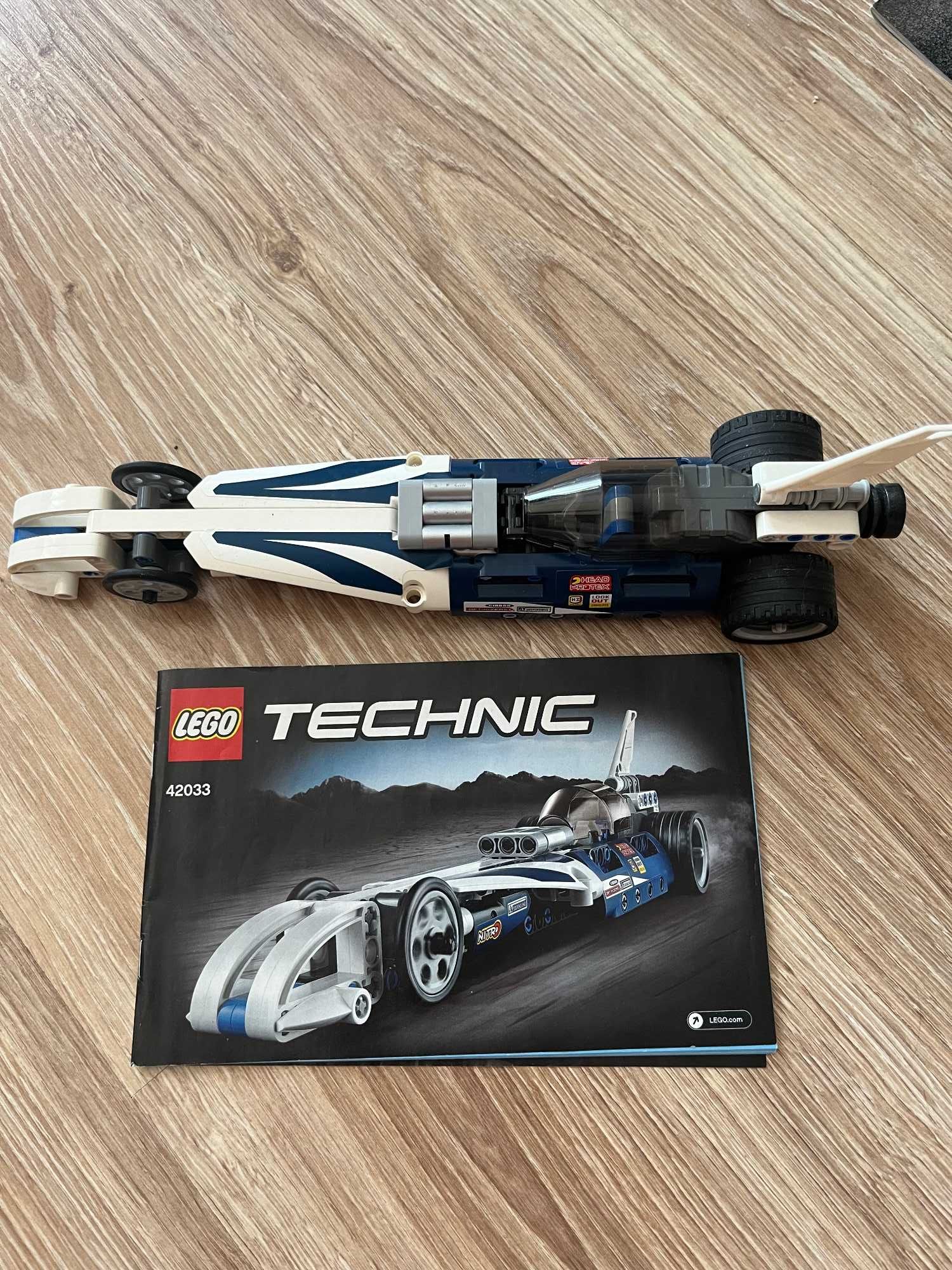 Lego Technic 42033 Błyskawica napęd Pull Back