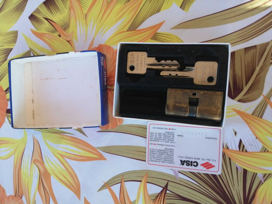 Canhão de Fechadura de Segurança CISA