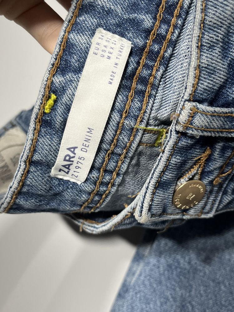 Spodnie jeansy Zara 34 XS