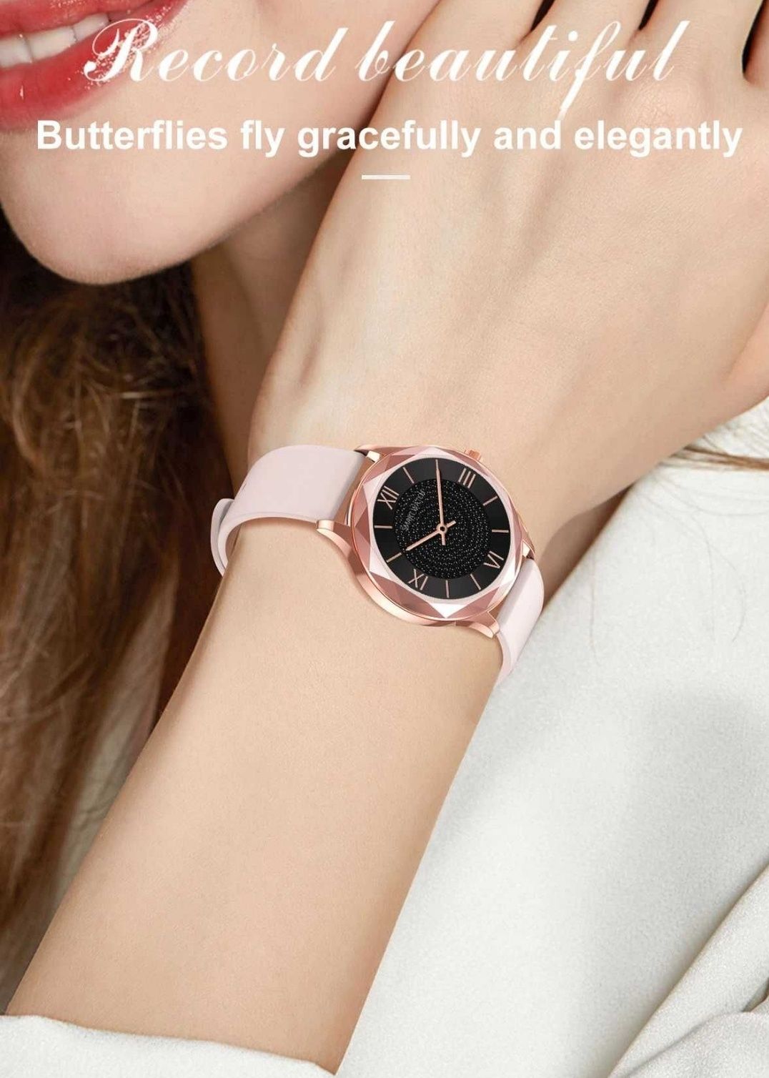 PROMOCJA ! Zegarek damski SmartWatch Pulsometr Sms Zdjęcia