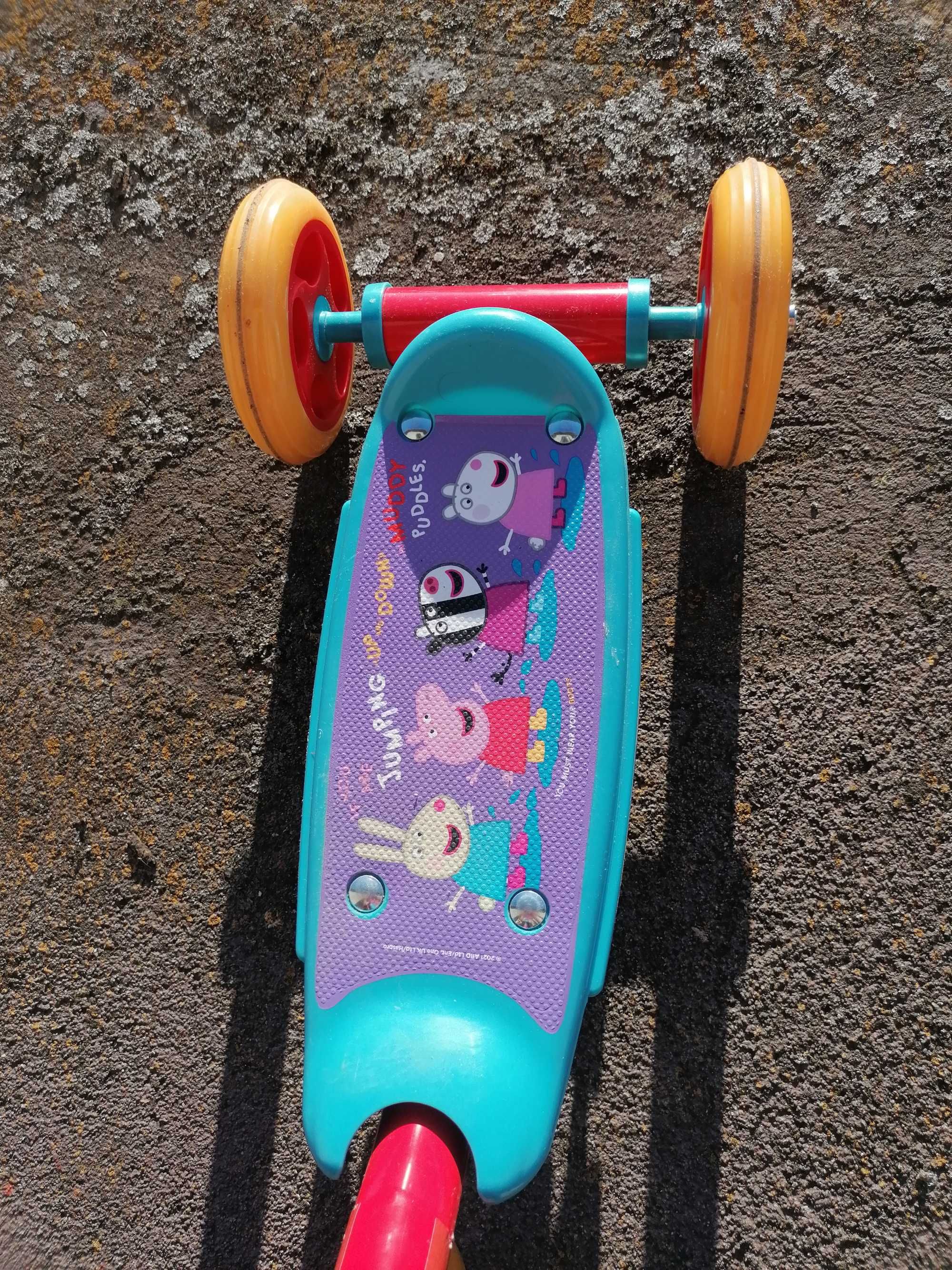 Sprzedam hulajnogę świnka peppa