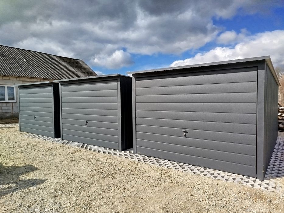 Garaż blaszany 3x5 szybka realizacja