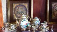 Serviço de Café - Porcelana - Original de Macau