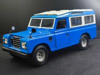 Модель Land Rover Series II blue Bburago 1/24