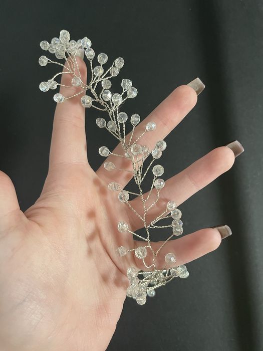 Свадебная веточка для волос