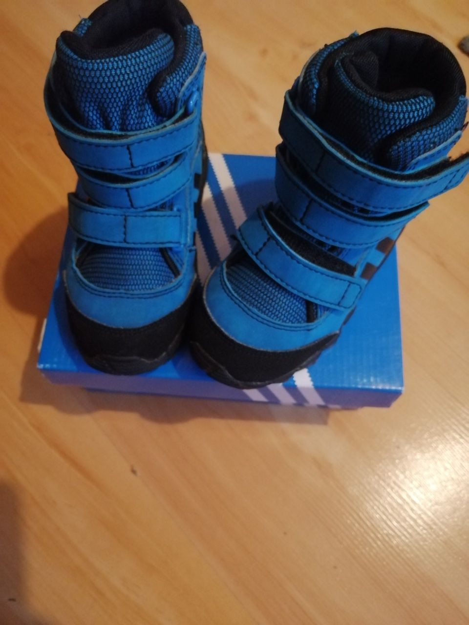 adidas CW Holtanna Snow CF niebiesko-czarne roz 22