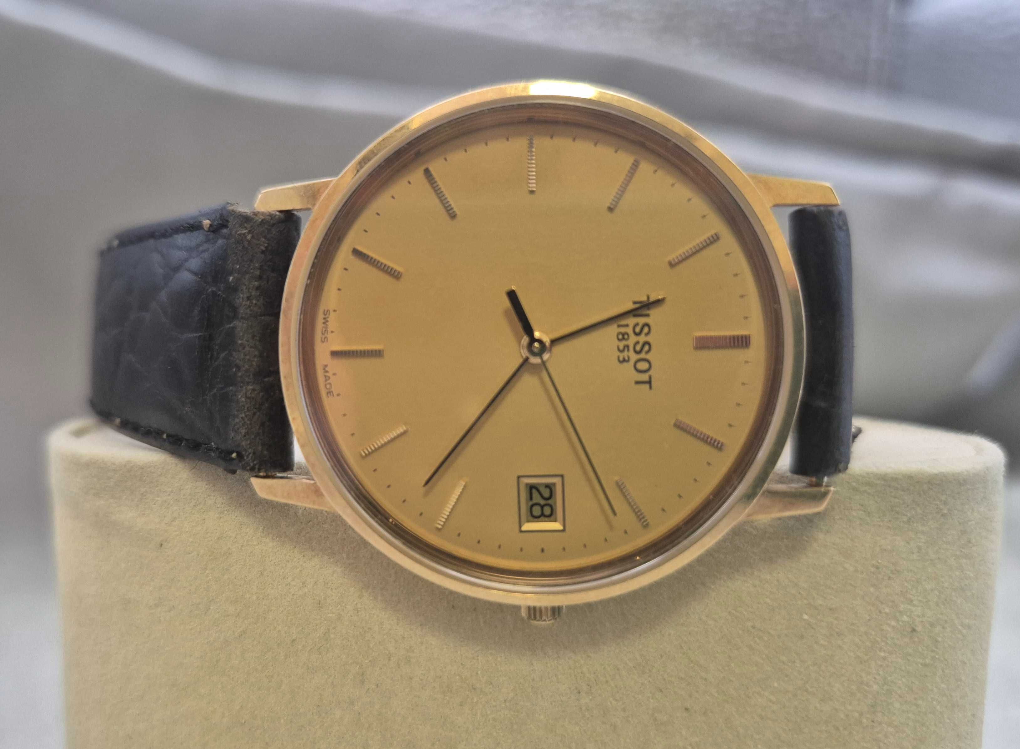 Zegarek złoty Tissot Kraków Starowiślna