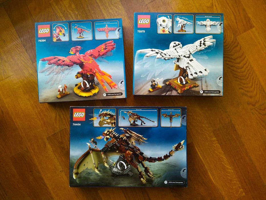 Lego Harry Potter 76394 + 75979 + 76406