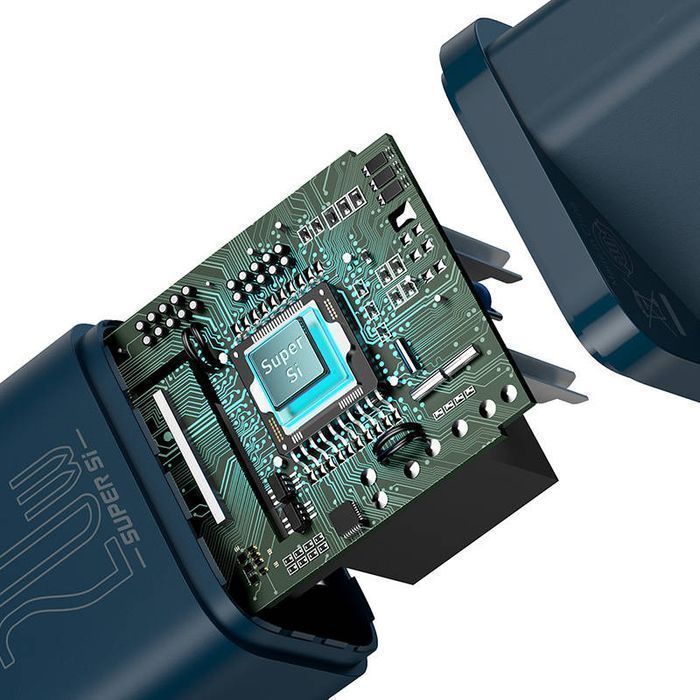 Ładowarka sieciowa Baseus Super Si Quick Charger 1C 20W (niebieska)