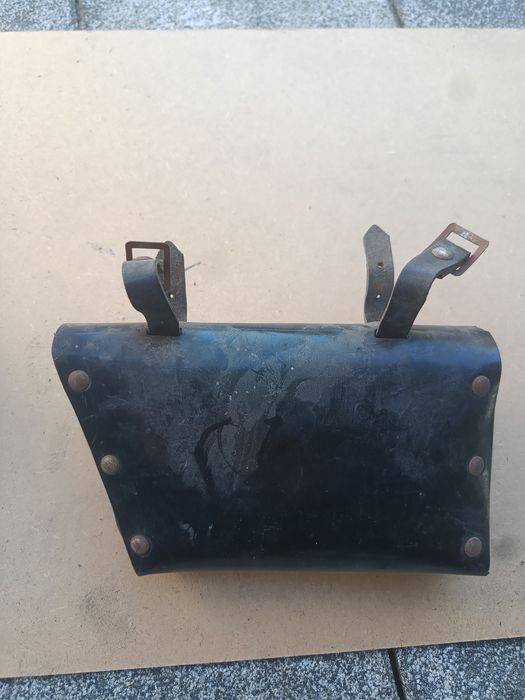 Saszetka rowerowa skórzana na narzędzia Ukraina Romet  Ural