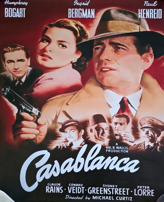 Plakat casablanca 40x50