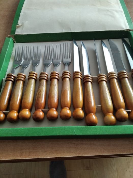 Sztućce z PRL 12 sztuk