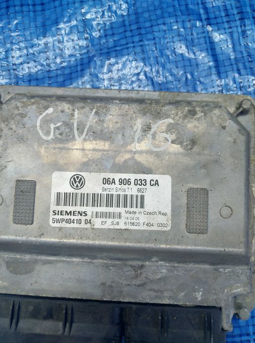 Sterownik Komputer VW AUDI 1.6 BSE BGU 06A.906.033.CA