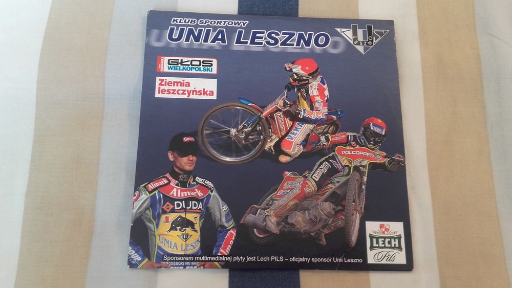 Multimedialna płyta CD Klubu Sportowego Unia Leszno Żużel Speedway