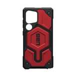 Etui UAG Monarch MagSafe do Samsung Galaxy S25 Ultra 5G - czerwone