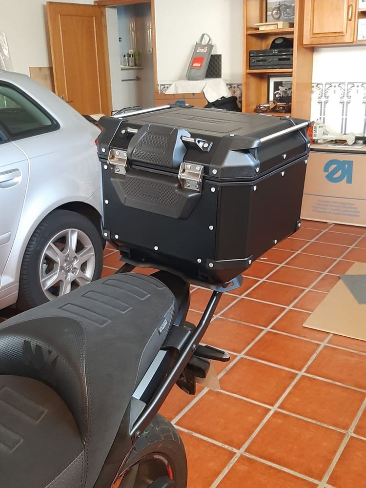 Malas Givi Trekker outback e suportes para Nx 500