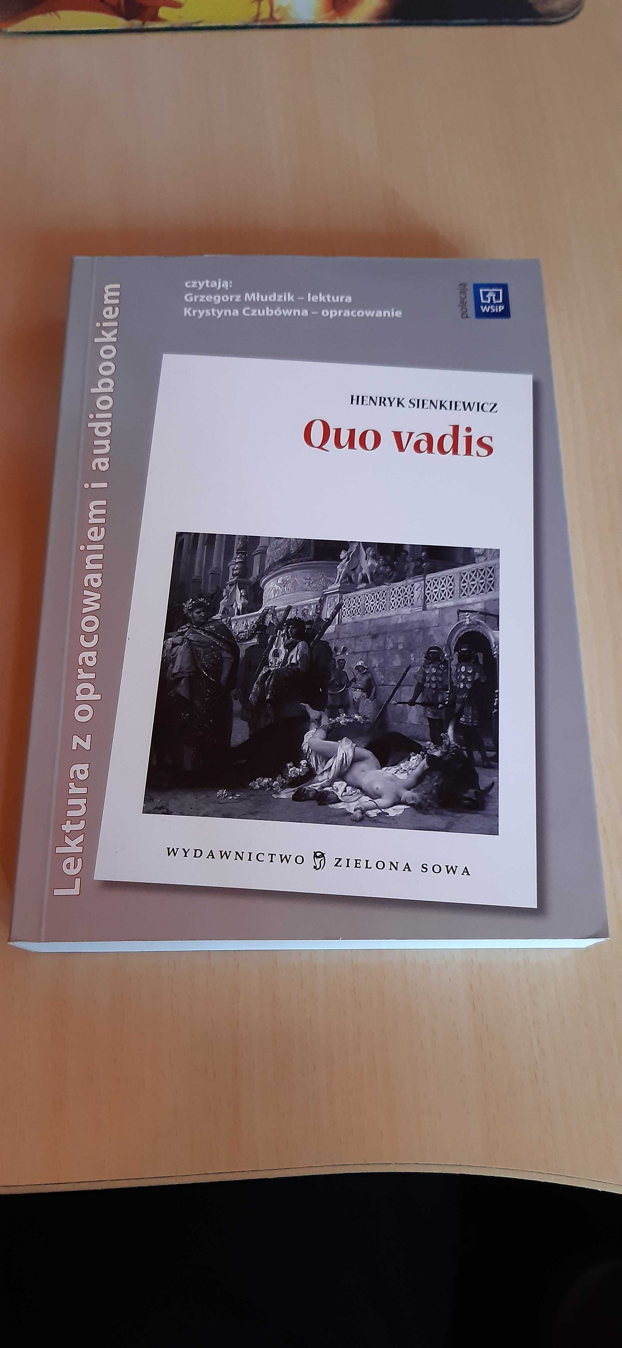 Quo Vadis (Książka z opracowaniem  + audiobook)