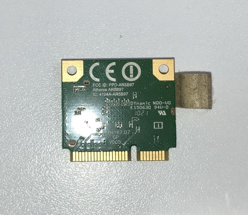 Karta moduł WIFI ATHEROS AR5B97 300Mbps 802.11 b/g/n 2.4GHz
