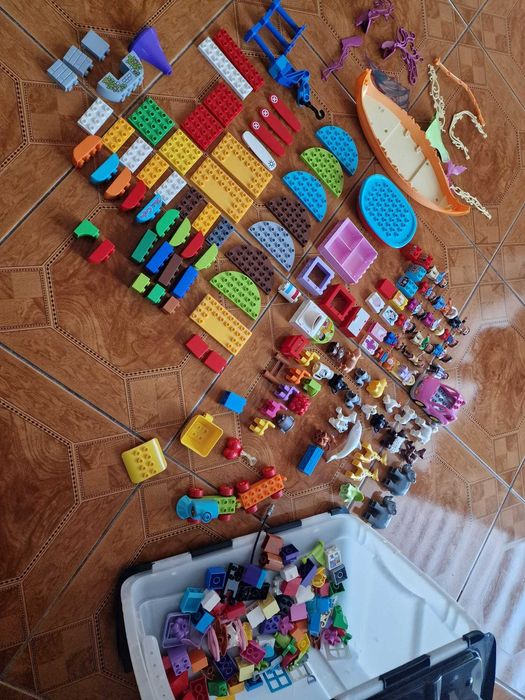 ZESTAW LEGO DUPLO pociągi + inne