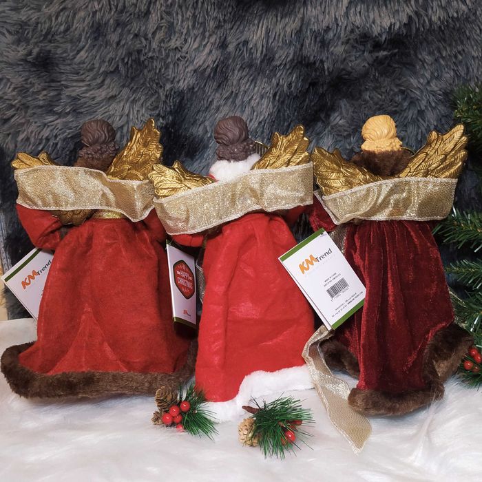 Верхівка на ялинку янгол ангел кукла лялька фея декор різдво христове