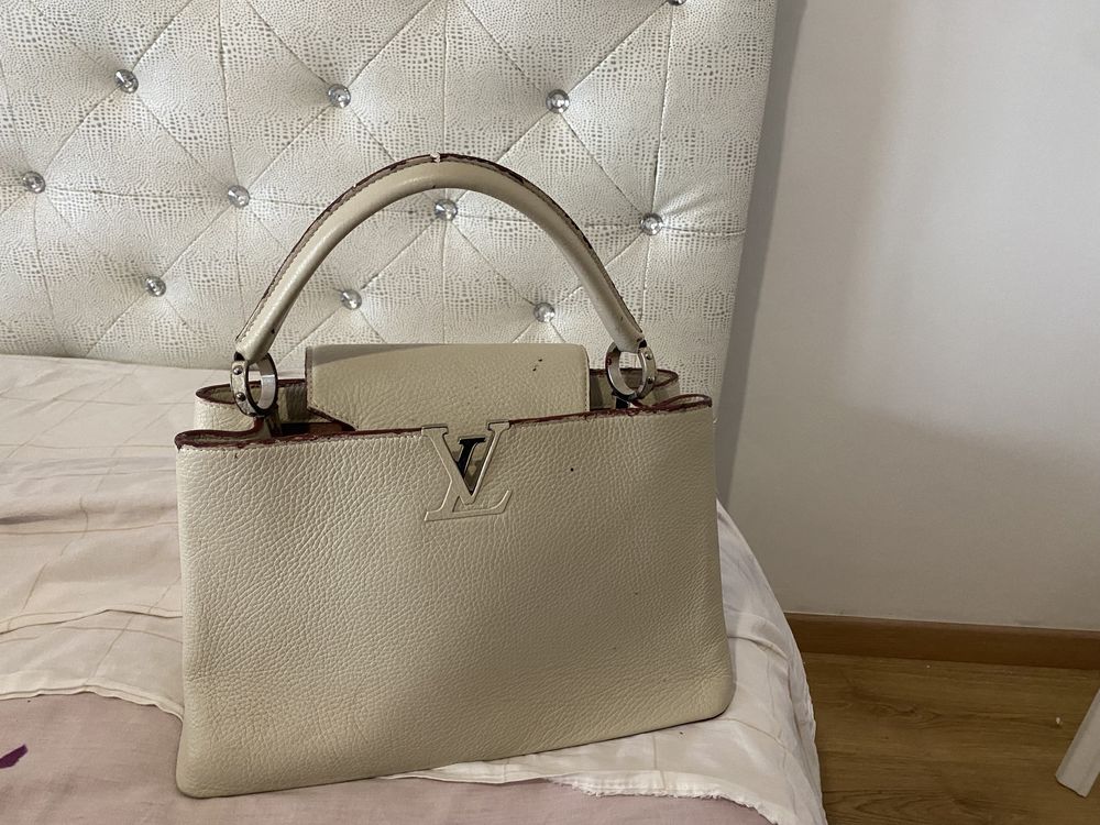 louis vuitton capucines white