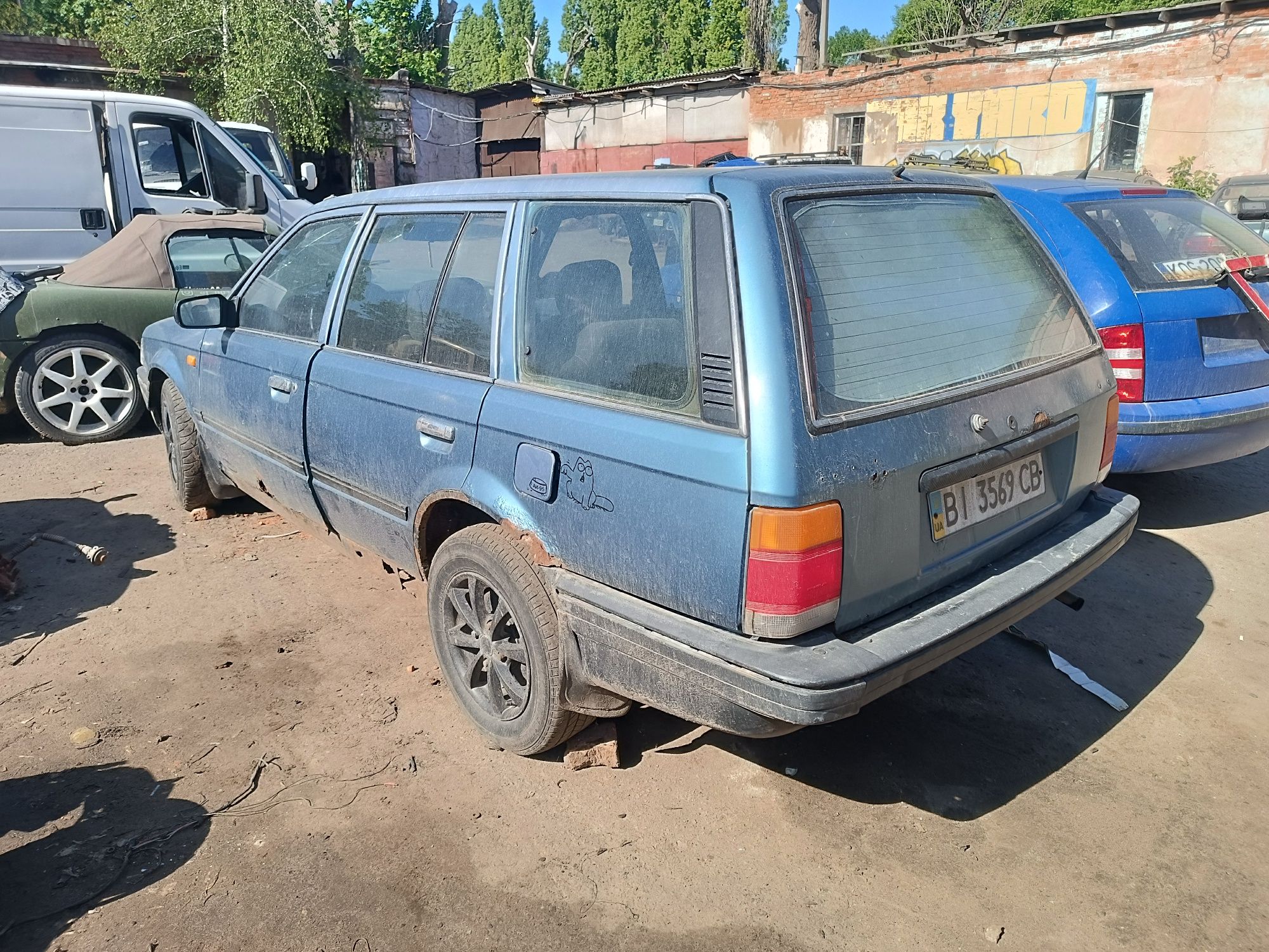 Mazda 323 bf (1985-1989) автошрот авторозборка запчастини