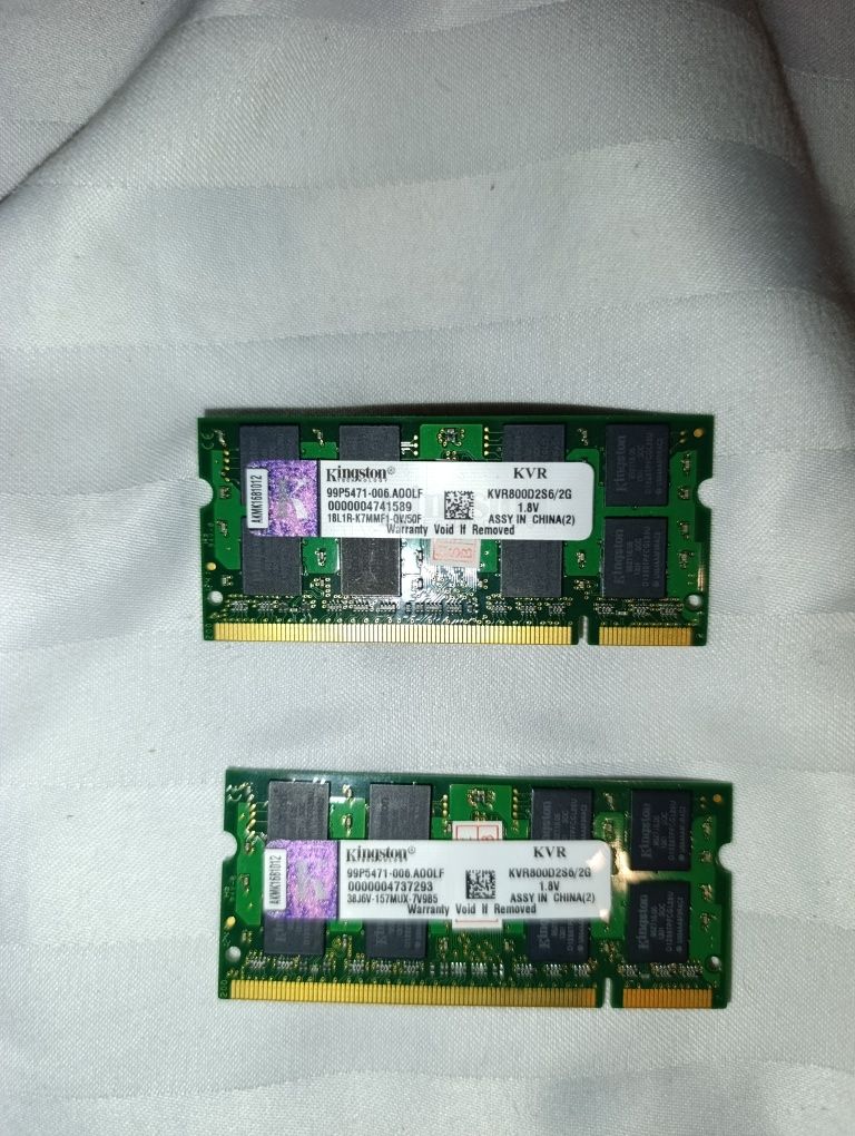 Оперативная память DDR 2 2гб