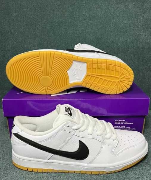 Nike SB Dunk Low Pro White Gum 40