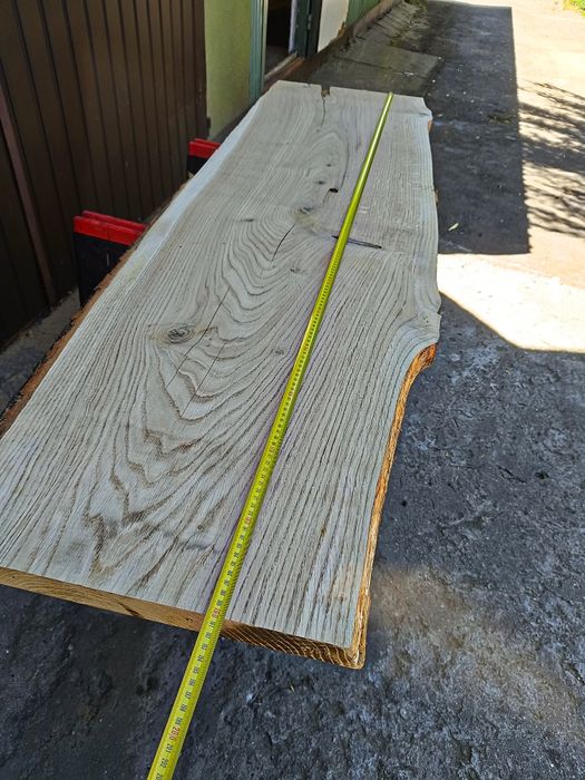 Monolit dębowy 190x57 na ławę biurko stolik kawowy