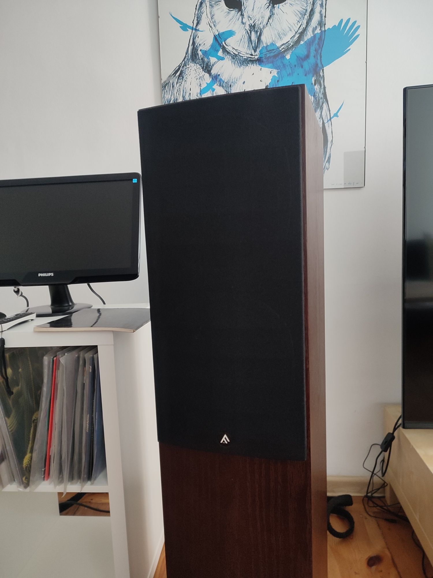 Kolumny Fyne Audio F502 Ciemny Dąb