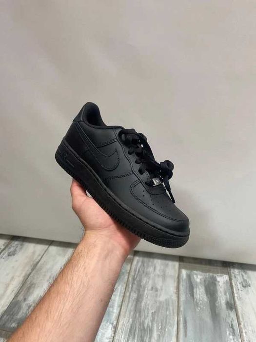 Buty meskie Mokasyny Nike_ Air_ Force_ 1_ Low '07_ Black R.44