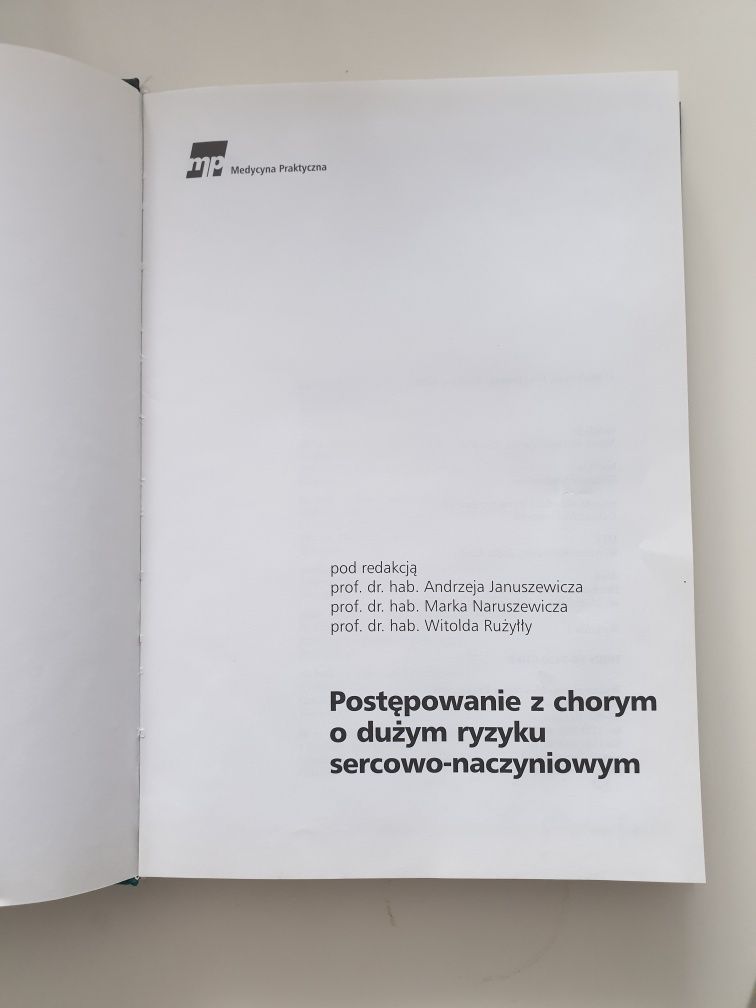 Postępowanie z chorym o dużym ryzyku sercowo-naczyniowyn