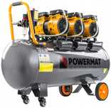 Kompresor Bezolejowy 100L SPRĘŻARKA 8 BAR 580l/min 230V CICHY 79dB