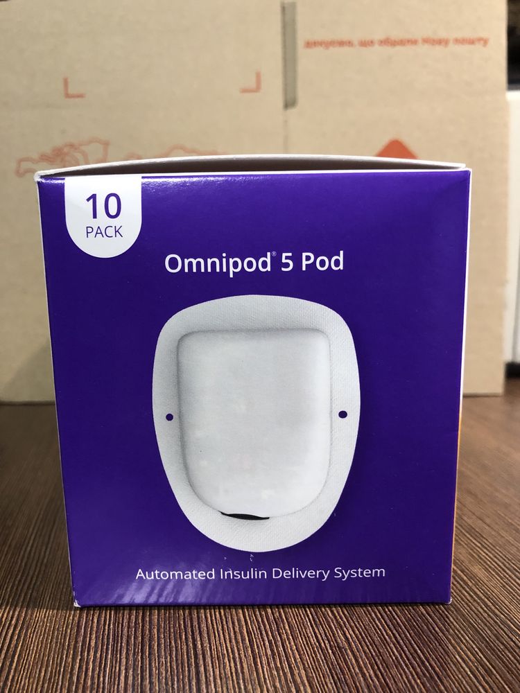 10 шт Omnipod 5 pods бездротова інсулінова помпа, поди Омніпод 5