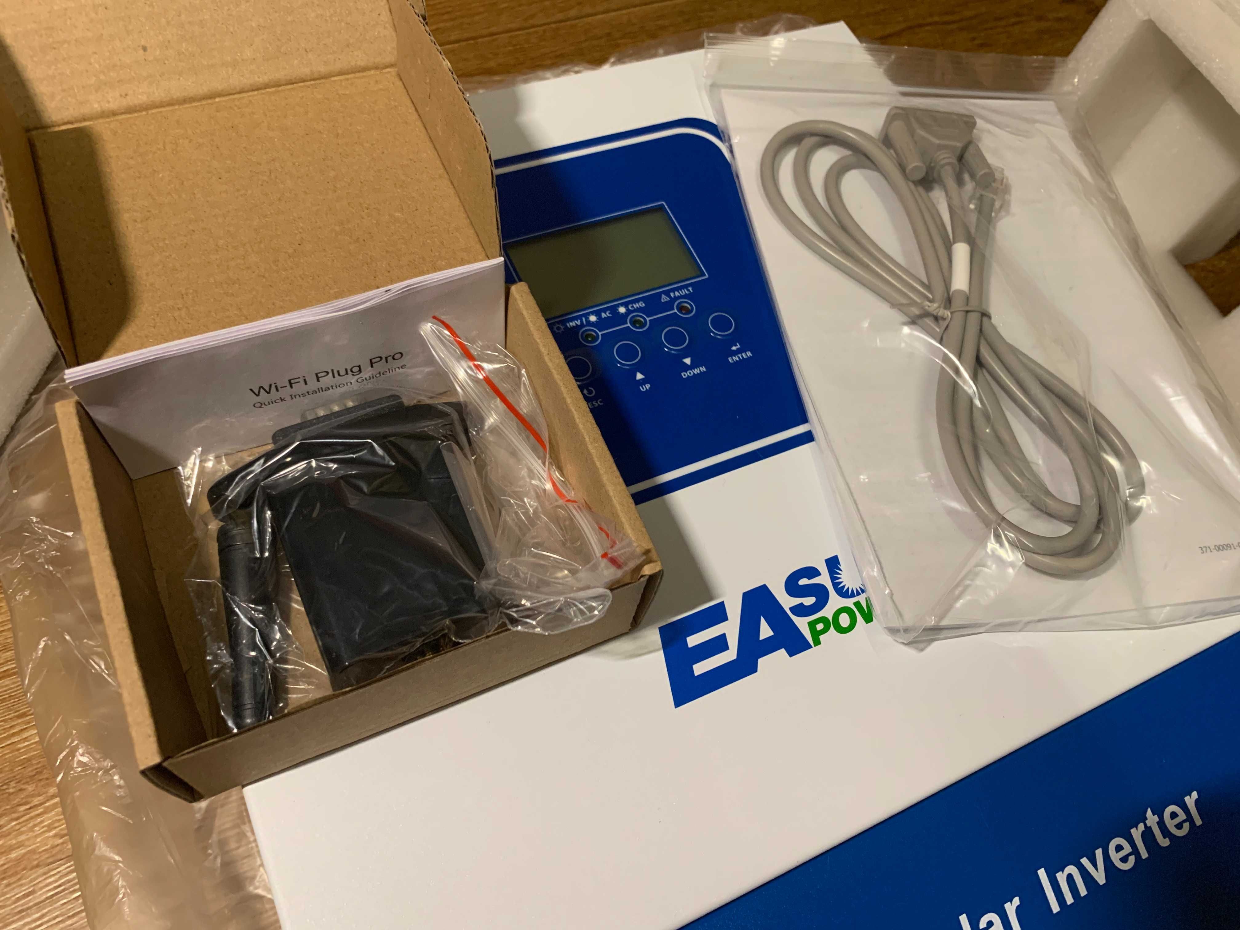 Гібридний інвертор EASUN SMG II 24V 4 кВт + Wi-Fi | jeka jk jk[