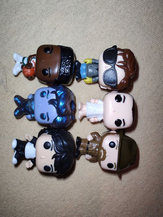 6 szt figurki Kinder Joy Stranger Things