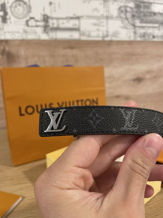 Кожаный браслет Louis Vuitton LV