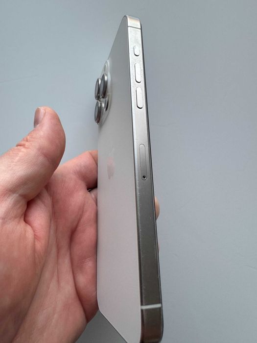 iPhone 15 Pro Max 256GB White Titanium (айфон 15 про макс) фізична сім