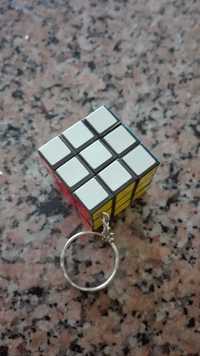 Cubo magico rubik's cube com porta-chaves