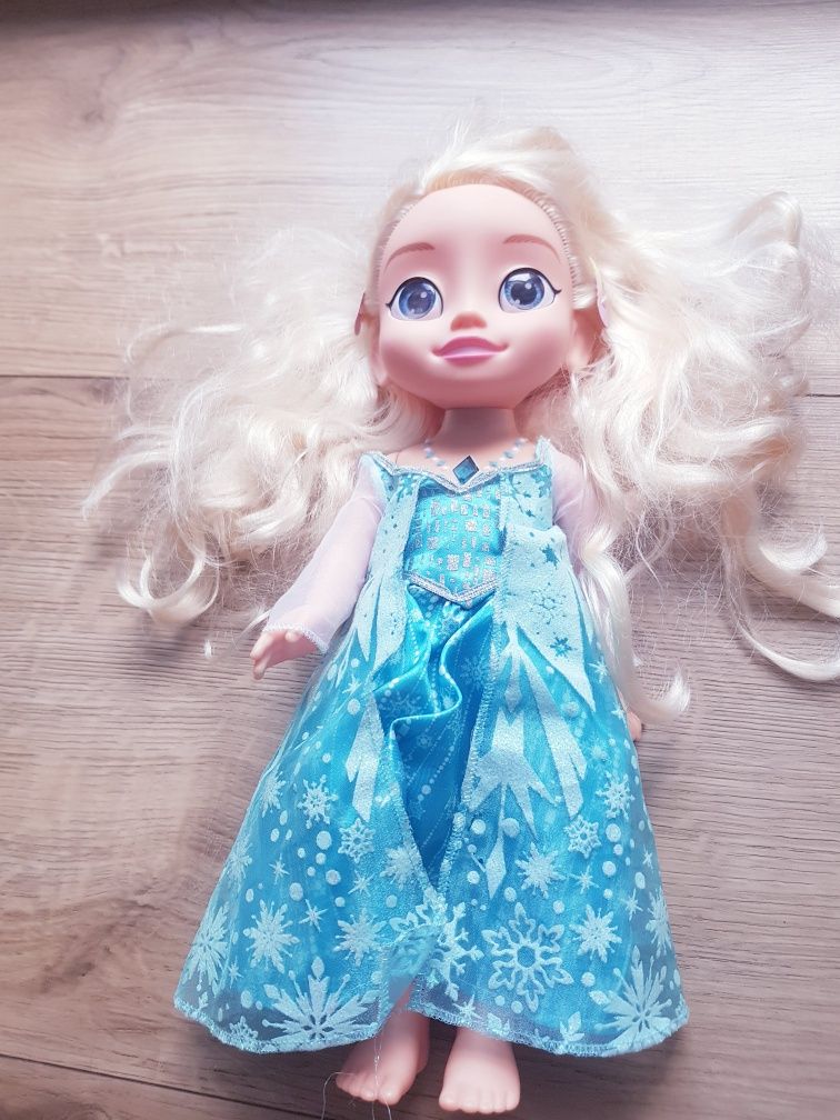 Śpiewająca lalka Elsa kraina lodu Frozen wersja angielska, polska