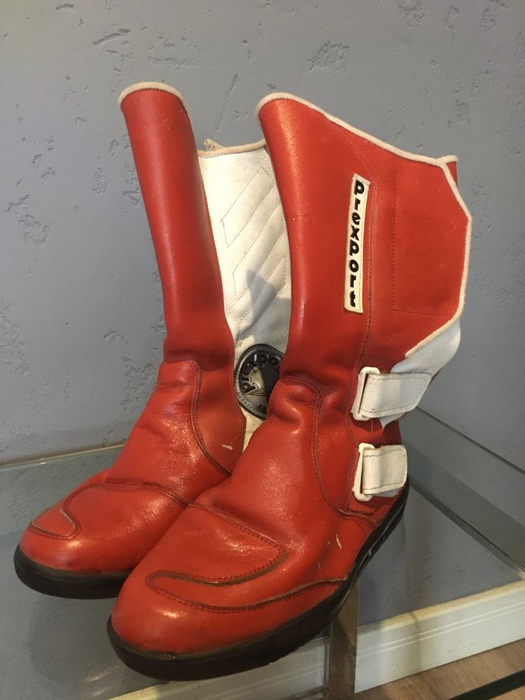 Prexport Racing Boot buty motocyklowe vintage rozmiar 41